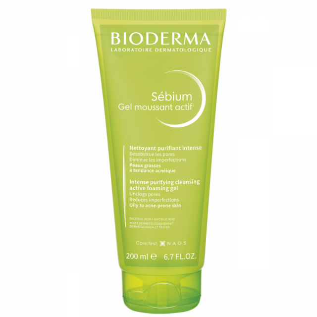 BIODERMA SEBIUM PJENUŠAVI ACTIF GEL 200ml